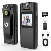 mini body camera front angle product view | Smaronics