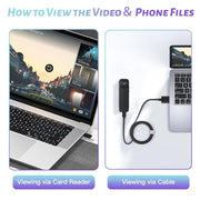mini body camera package contents view | Smaronics