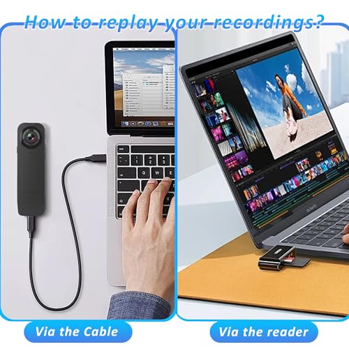 Mini Body Camera with Audio & Video Recording
