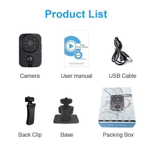 Mini Body Camera with Audio & Video Recording real usage | Smaronics