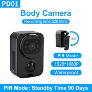 Mini Body Camera with Audio & Video Recording rear design | Smaronics