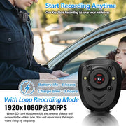Mini Body Camera with Night Vision side profile | Smaronics