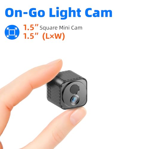 Mini Camera 4K HD 30-Day Battery Life side profile | Smaronics