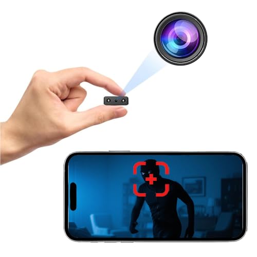 Mini Spy Camera WiFi HD1080P Home Security Cam front angle | Smaronics