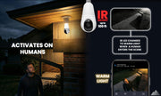 Montavue Light Bulb Security Camera feature close up view | Smaronics