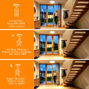 Motion Sensor Ceiling Light with Remote, 2 Pack image 4