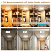 Motion Sensor Ceiling Light with Remote, 2 Pack image 5