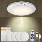 Motion Sensor Ceiling Light with Remote, 2 Pack image 9