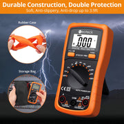 neoteck auto ranging digital multimeter clip and build detail | Smaron