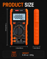 NJTY T9205N Digital Multimeter Voltage Tester image 8