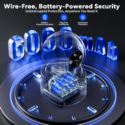 noonkey battery powered wireless indoor security camera rear design pr