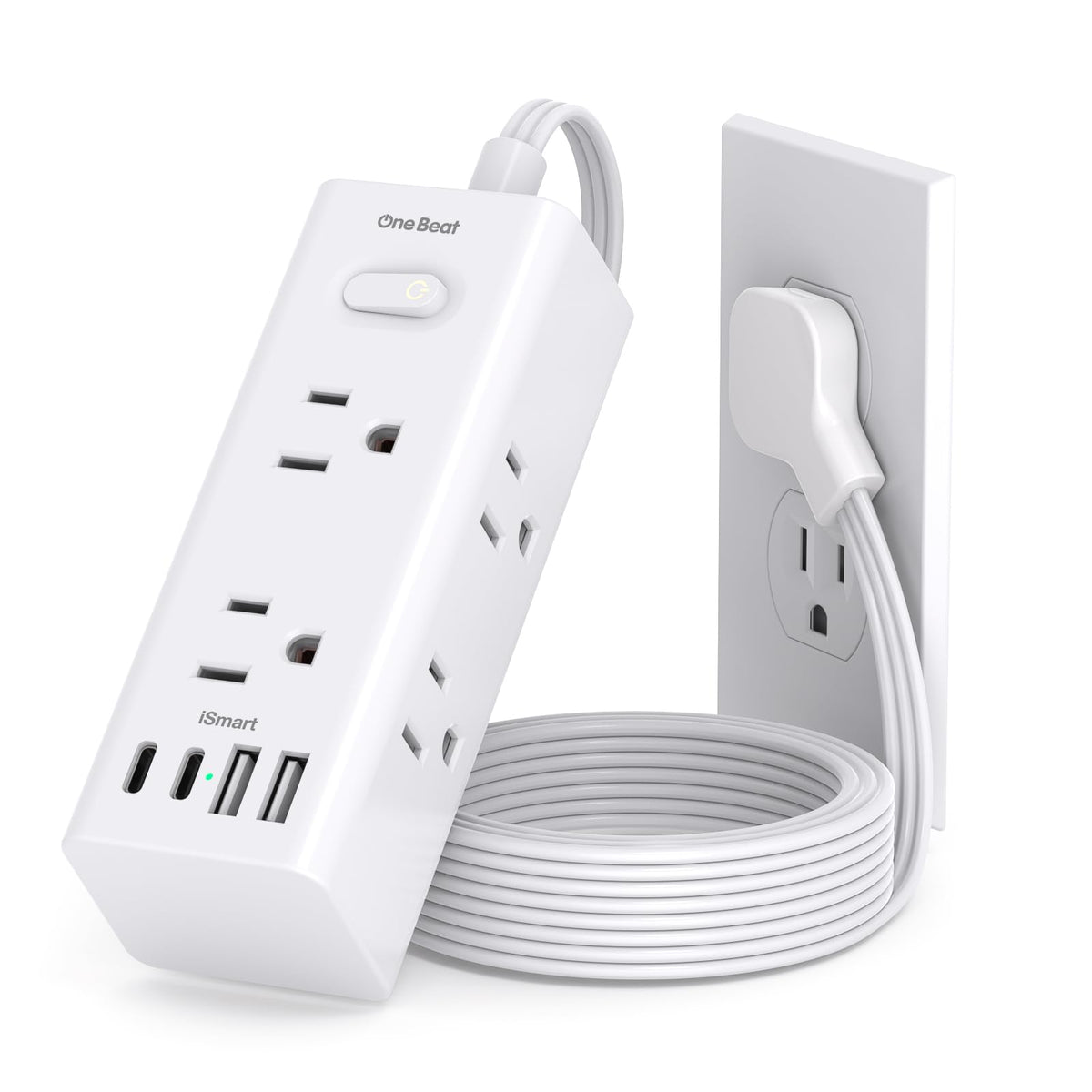 One Beat 10Ft Extension Cord with Multiple Outlets image 10