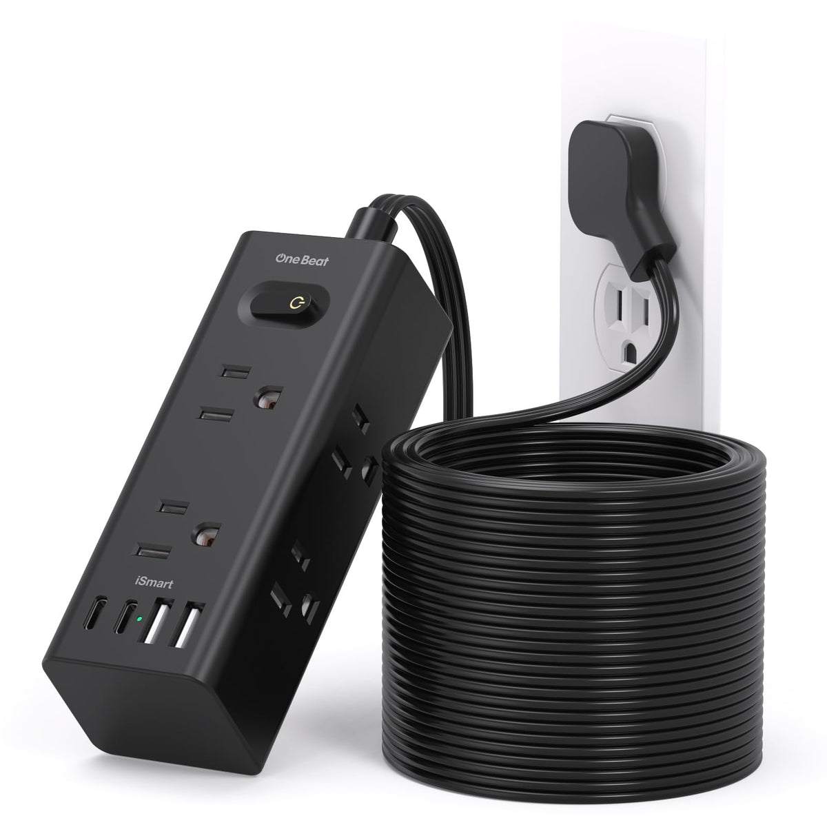 One Beat 10Ft Extension Cord with Multiple Outlets image 8