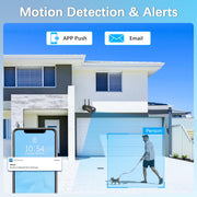 outdoor wireless security camera system clip and build detail | Smaron