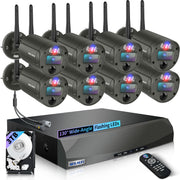 Outdoor Wireless Security Camera System front angle | Smaronics