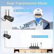 outdoor wireless security camera system package contents view | Smaron