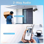 Outdoor Wireless Security Camera System side profile | Smaronics
