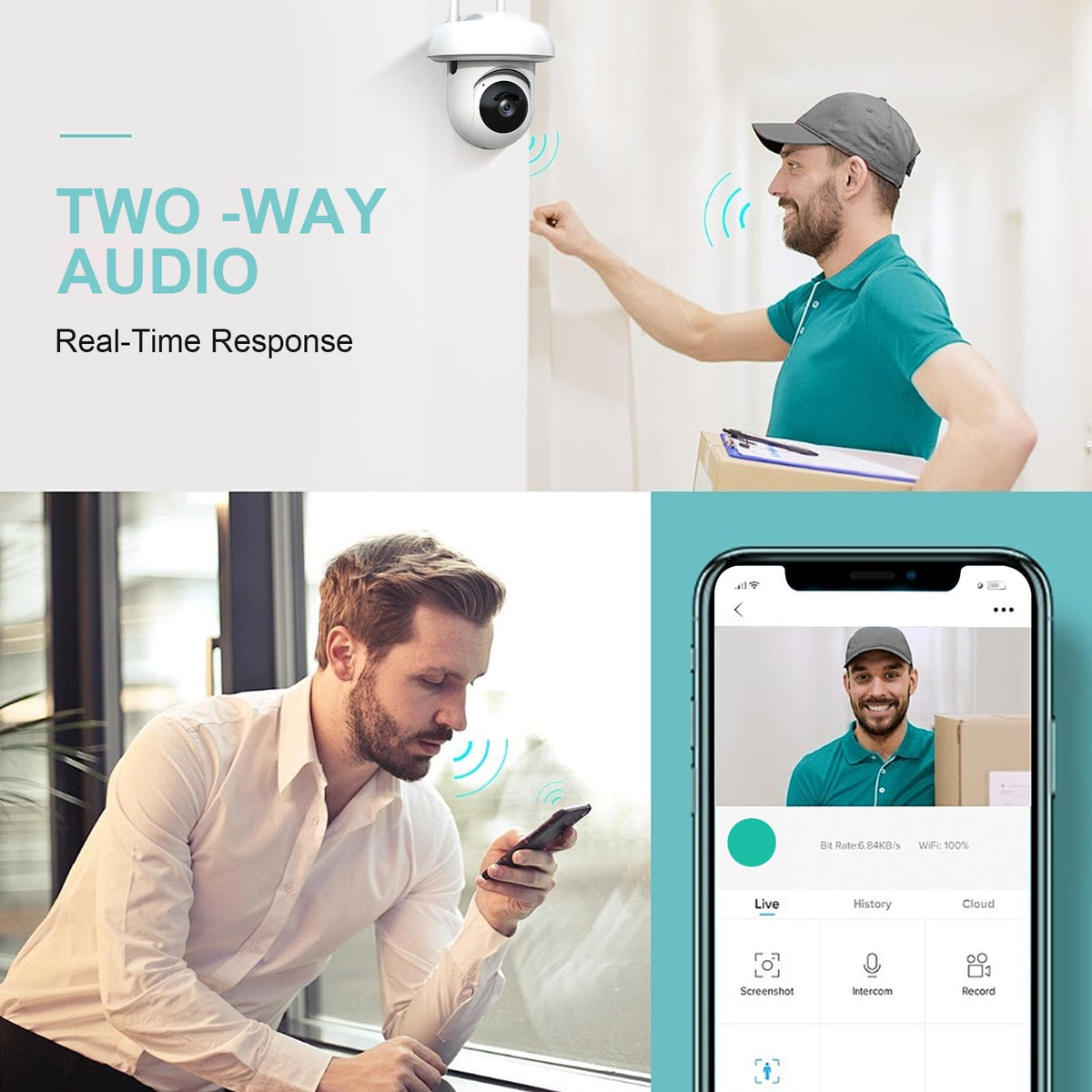 phansatim outdoor security camera clip and build detail | Smaronics