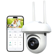 phansatim outdoor security camera front angle product view | Smaronics
