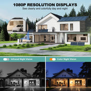 phansatim outdoor security camera package contents view | Smaronics