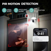 phansatim outdoor security camera side profile product view | Smaronic