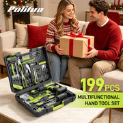 pulituo 199 piece cordless drill set product detail close up | Smaroni