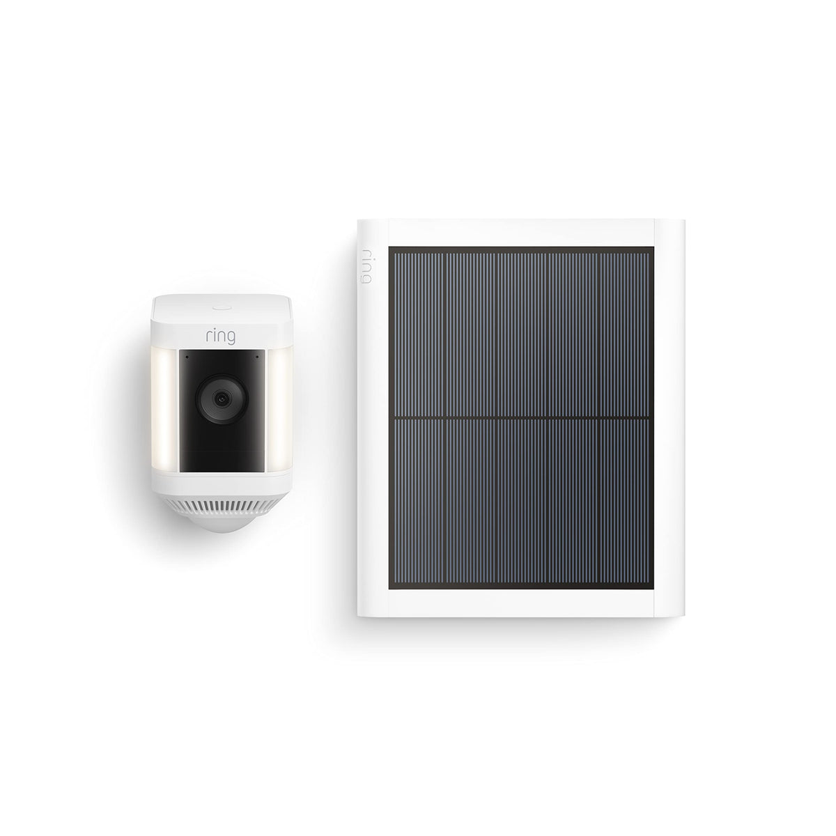 ring spotlight cam plus solar two way talk color night vision rear des