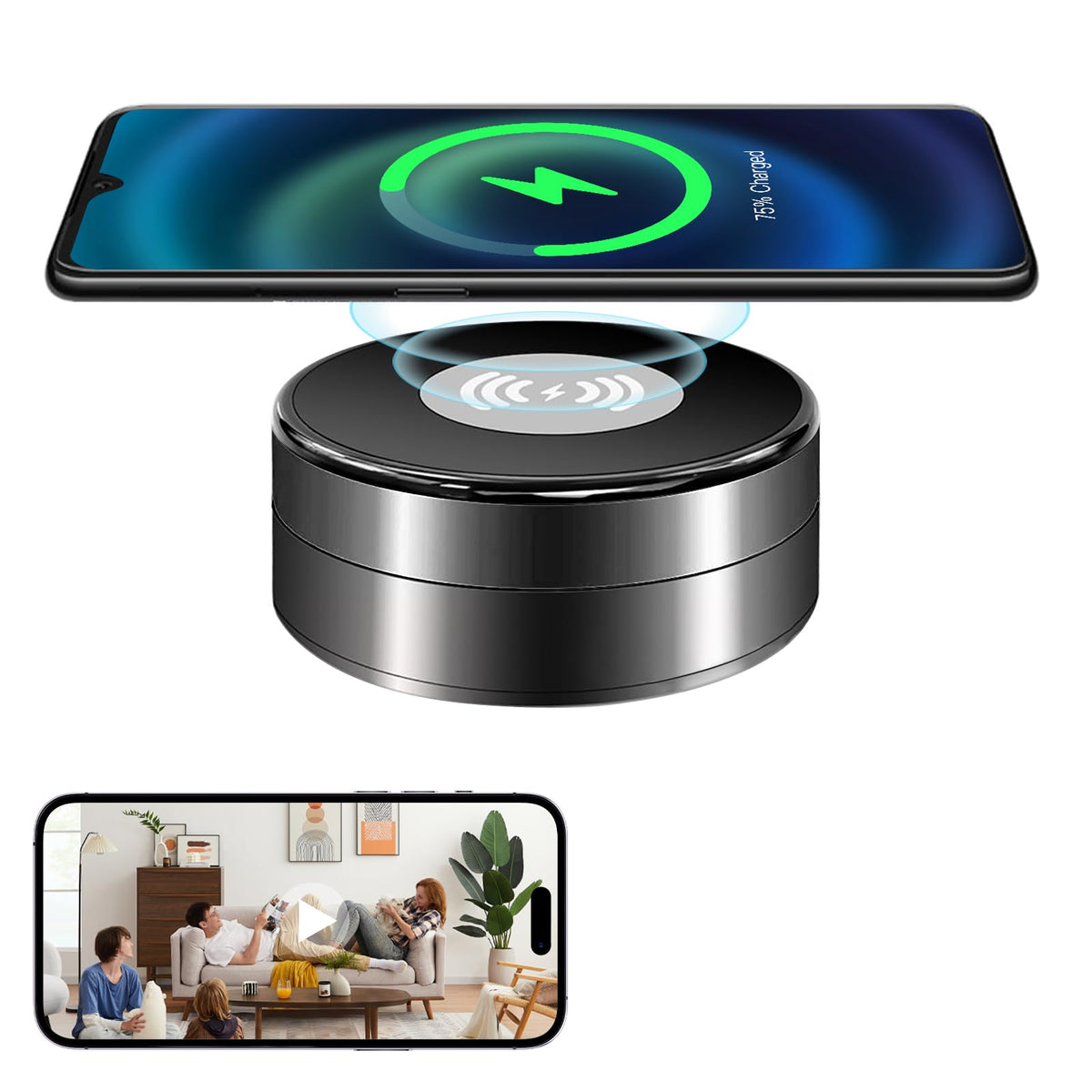security camera front angle product view | Smaronics