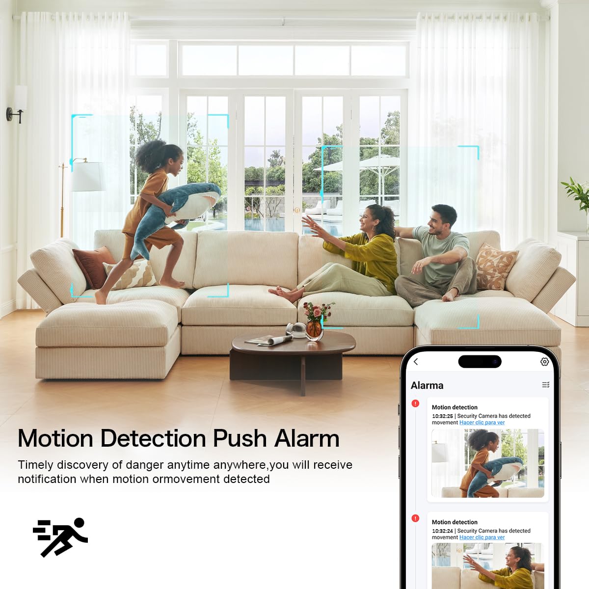 security camera side profile product view | Smaronics