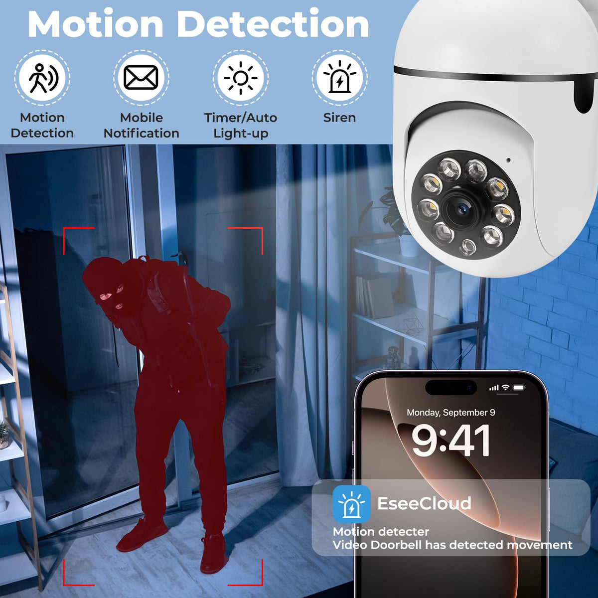 security camera wired 2 4g 5g indoor outdoor wireless cameras for home