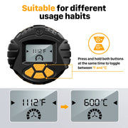seekone digital lcd display 1800w heat gun clip and build detail | Sma