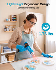 SEESII 1800W Heat Gun with LCD Display rear design | Smaronics