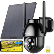 seevision solar security camera 2k ptz wifi 3mp product detail close u