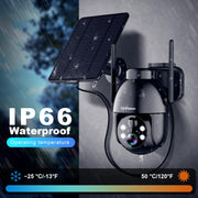 SeeVision Solar Security Camera 2K PTZ WiFi 3MP real usage | Smaronics