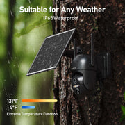 SEHMUA 4G LTE Cellular Solar Security Camera image 7