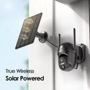 SEHMUA Solar Security Camera with 2K Night Vision image 2