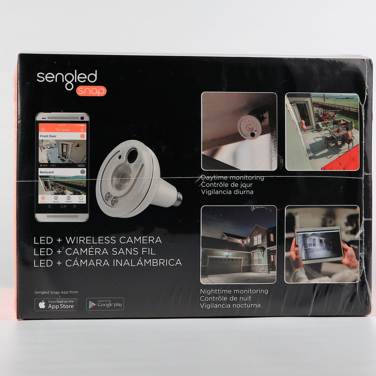 sengled snap par38 e26 medium security camera bulb side profile produc