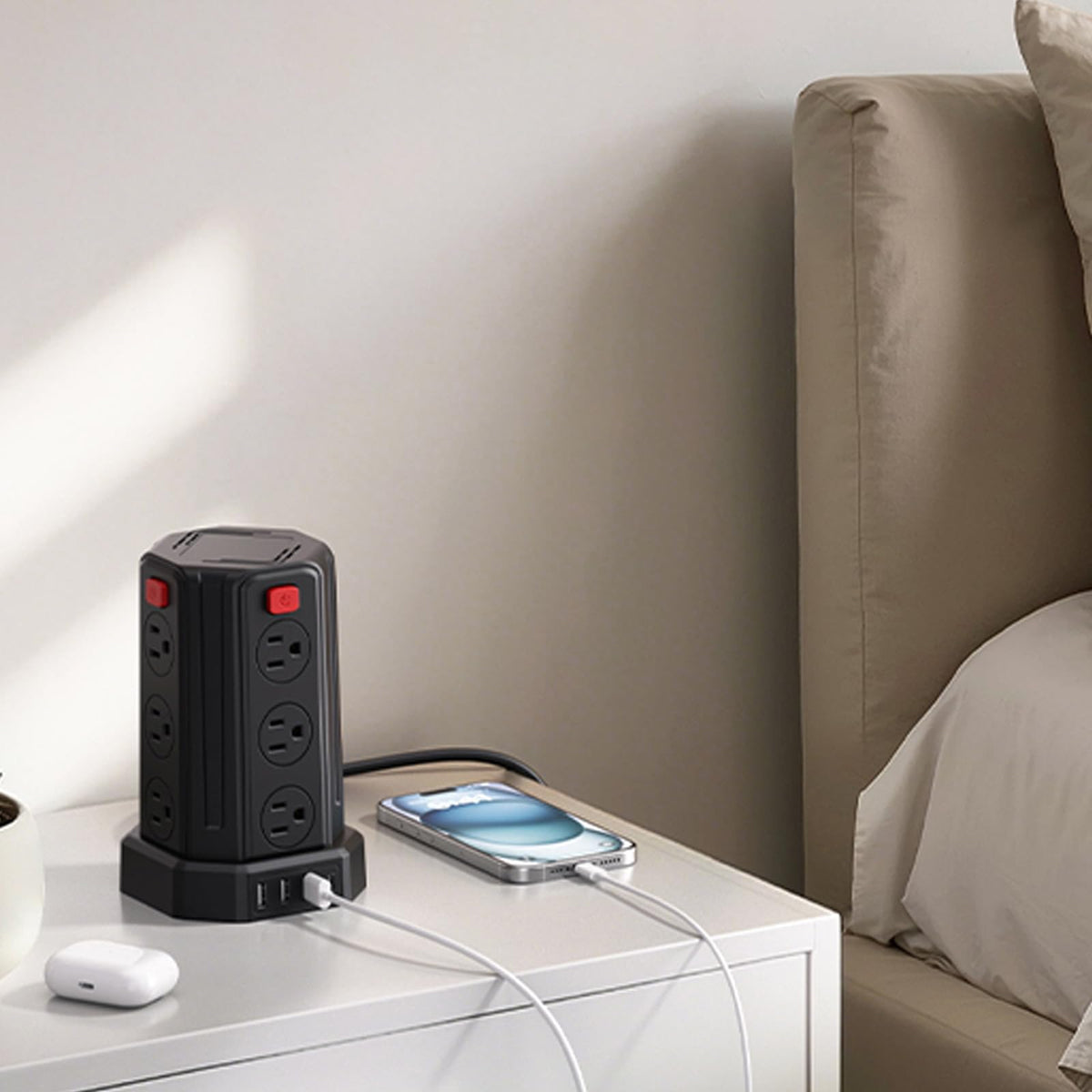 smallrt 6 5 ft power strip real usage product view | Smaronics