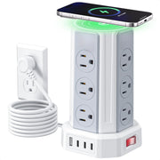 Smallrt 6.5 Ft Power Strip with 12 AC Outlets and 4 USB Ports image 9