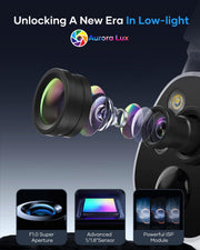 solar 2k wireless security camera system outdoor side profile product
