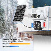 Solar Camera Outdoor Wireless, 2K Dual-Lens Security Camera image 9