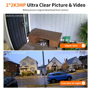 solar camera outdoor wireless 2k dual lens security camera feature clo