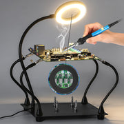 soldering helping hands package contents view | Smaronics