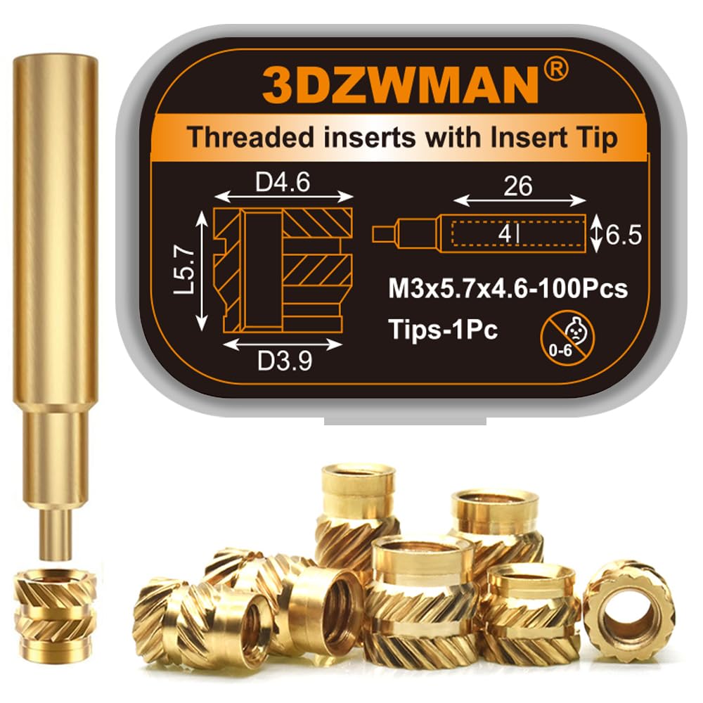 Soldering Iron Kit with 380pcs Threaded Inserts image 10