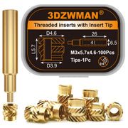 Soldering Iron Kit with 380pcs Threaded Inserts image 10