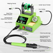 soldering station clip and build detail | Smaronics