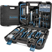 sundpey 148 pcs portable basic home tool kit set front angle product v