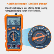 T21D Digital Multimeter - Non-Contact Voltage Testing and Accurate Measurement image 2