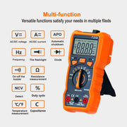 T21D Digital Multimeter - Non-Contact Voltage Testing and Accurate Measurement image 3