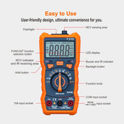 T21D Digital Multimeter - Non-Contact Voltage Testing and Accurate Measurement image 7